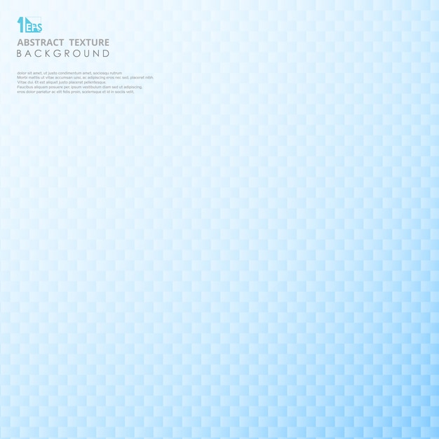 Blue gradient blur square geometric background. 