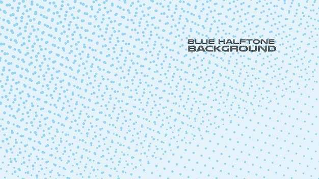 Blue halftone abstract background vector image for backdrop or presentation