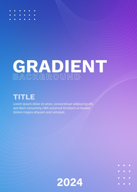 Blue Lavender Haze Gradient Color Image