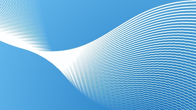Blue light abstract background with stripes zigzag lines for backdrop