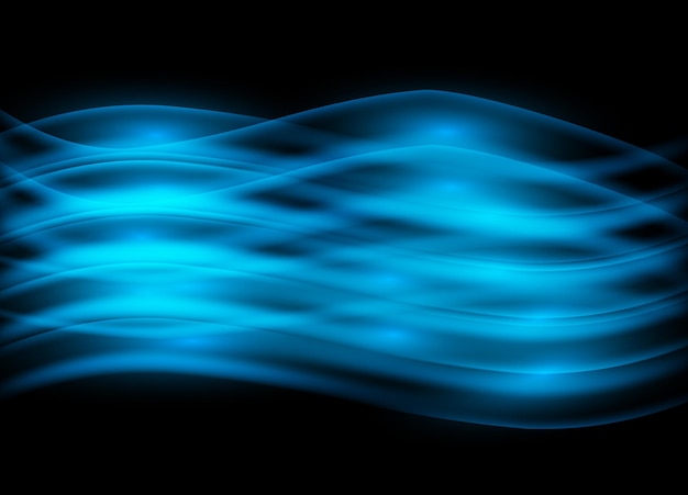 blue lighting effect