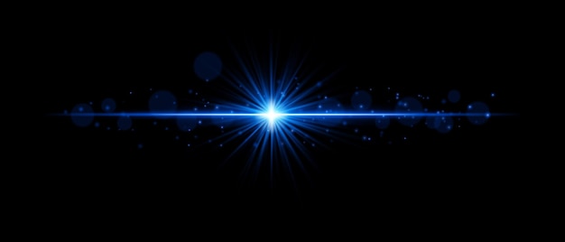 Blue sparkle effect Radiant purple beams glowing light bursts shimmering particles soft highlights and elegant streaks of light for magical creative and decorative designs