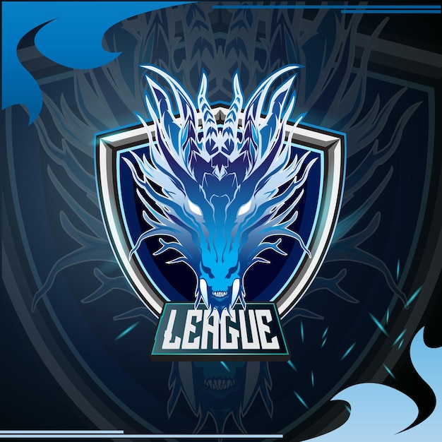 BLUES DRAGON ESPORT LOGO DESIGN