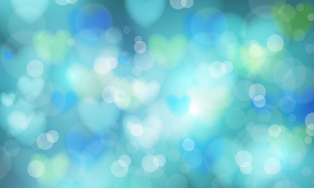 blurred valentines day background design