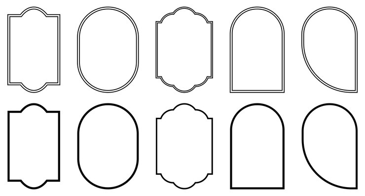 Boho Frame and Arch Set