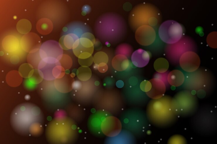 Vector bokeh light light background light background vector illustration light background banner