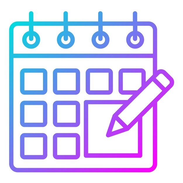 Book an Event vector icon Can be used for Bowling iconset