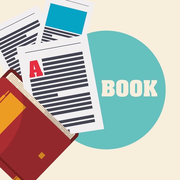 Book icon design 
