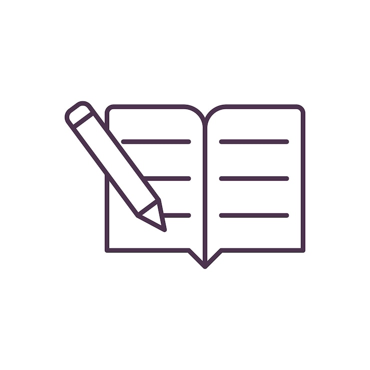 Book icon vector design templates on white background