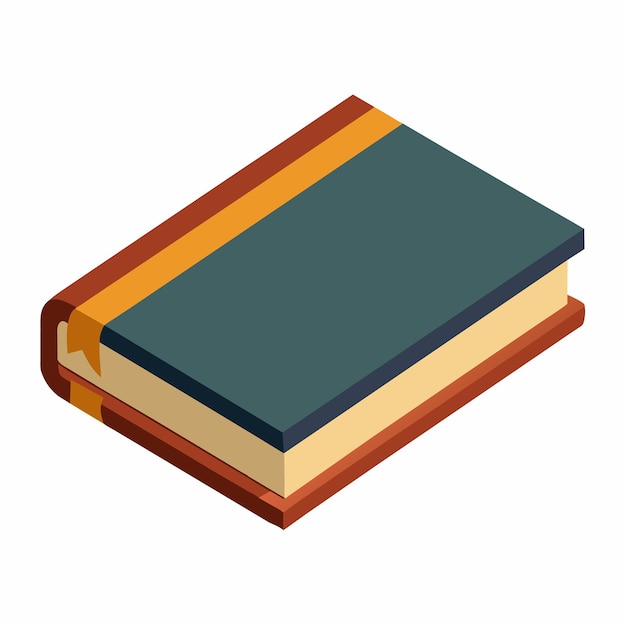 Book icons in flat design style