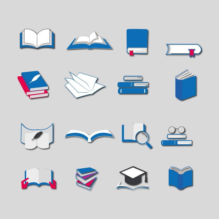 Vector book logo vectors template