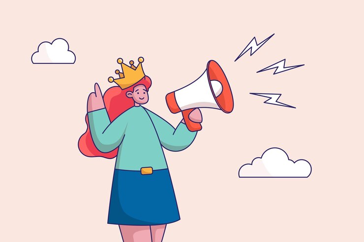 Bossy management concept Big boss or company president Leadership or manager CEO
