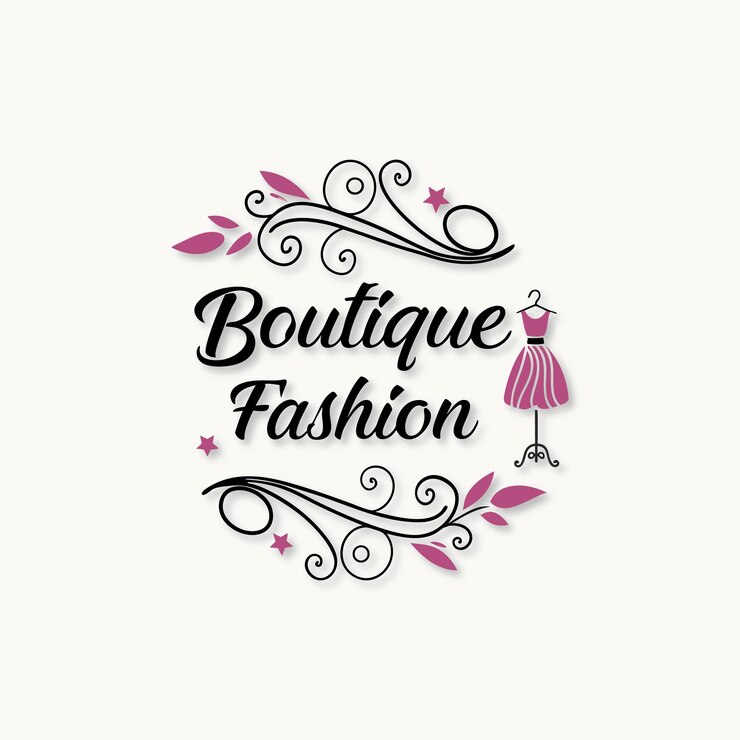 Vector boutique fashion wear