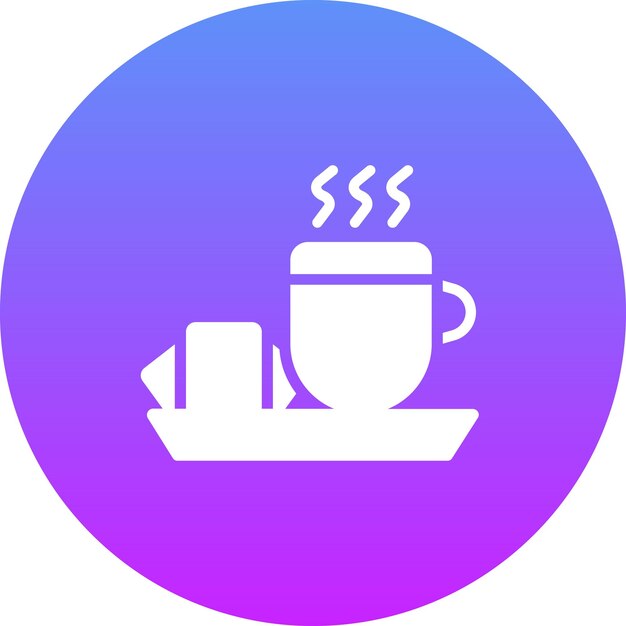 Breakfast vector icon illustration of Restaurant iconset