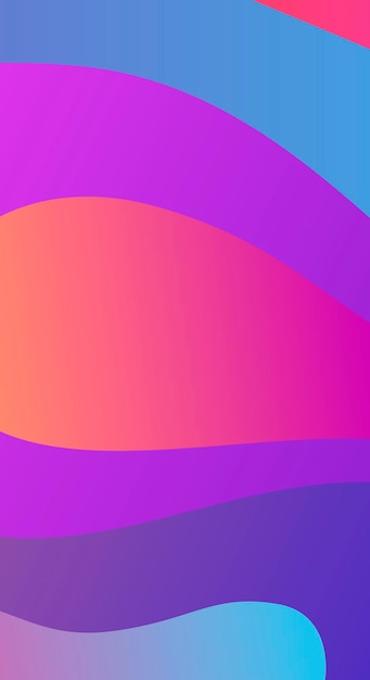 Bright trendy gradient style background