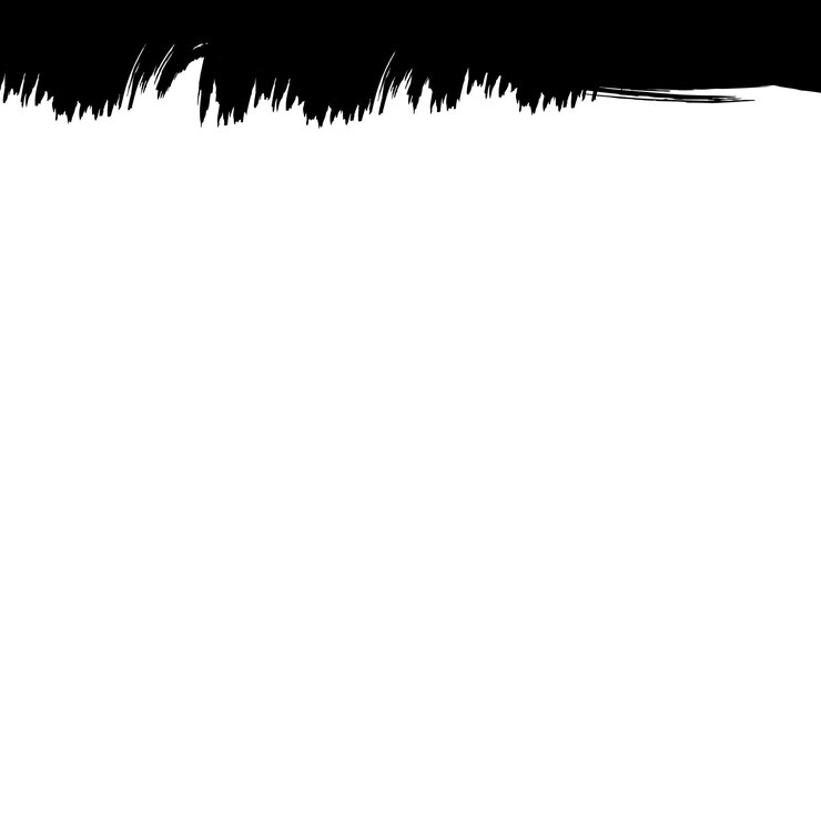 Vector brush grunge header vector ink illustration