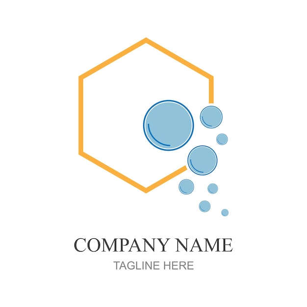 bubbles icon vector element design template web