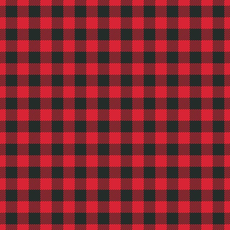 Vector buffalo plaid seamless pattern background