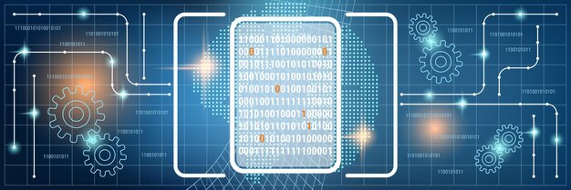 bug fixing, error search, data recovery flat  design style vector concept illustration