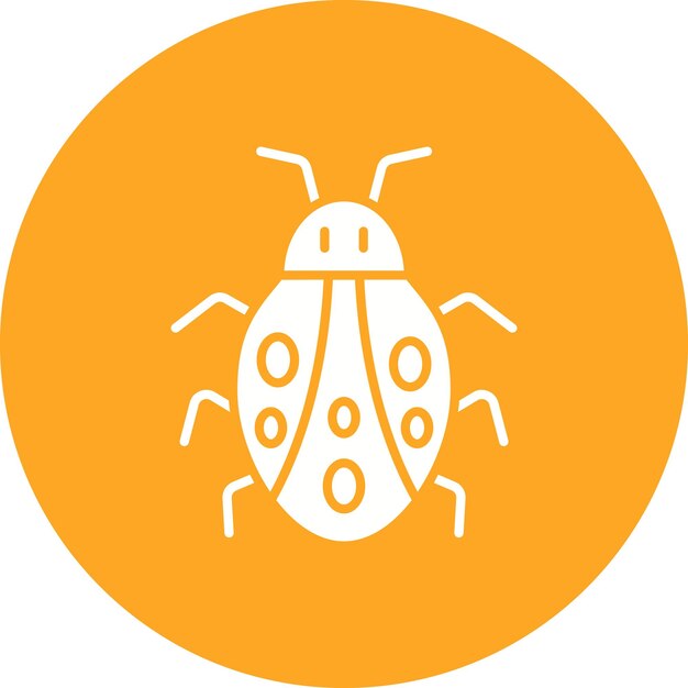 Bug icon vector image Can be used for Security