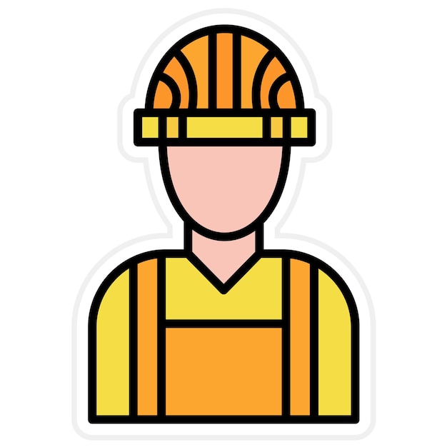 Builder Male icon vector image Can be used for Home Improvements