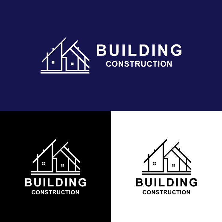 Building logo graphic design vector illustration