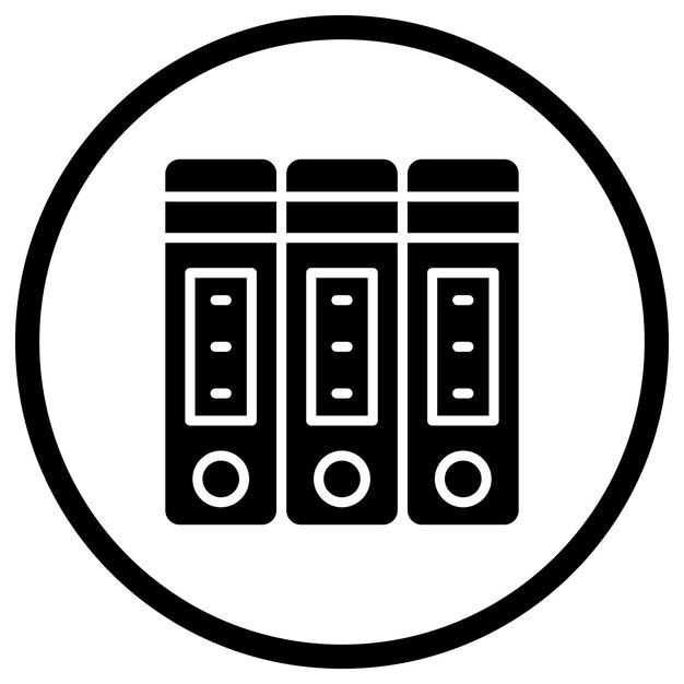 Business folder Vector Icon Design Illustration