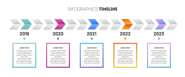 Business Infographic template.  design with timeline