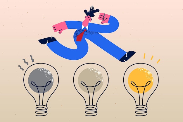 Business innovation transformation change management concept