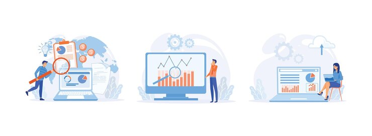 Vector business intelligence obtaining analytical information for making strategic business decisions