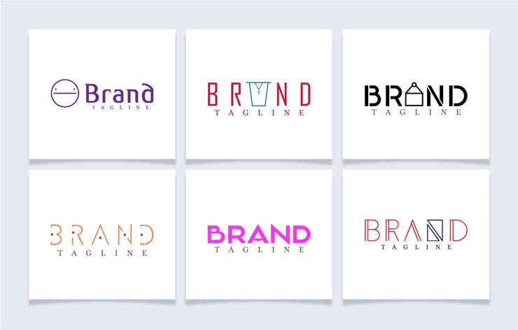 Business Logo Flat Collection