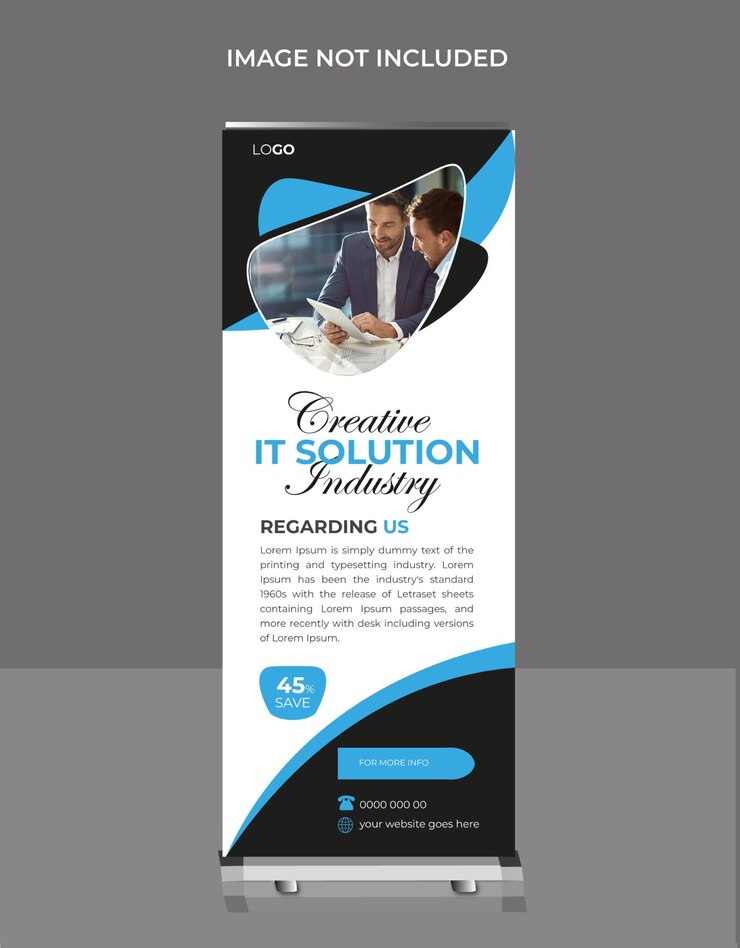 Business Roll up banner design
