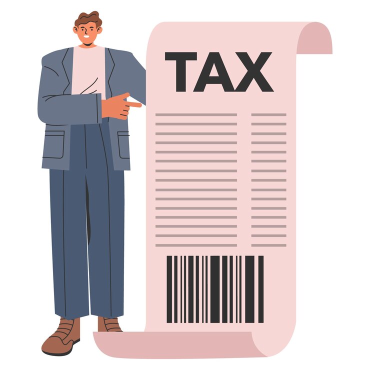 Vector businessman flat vector illustration