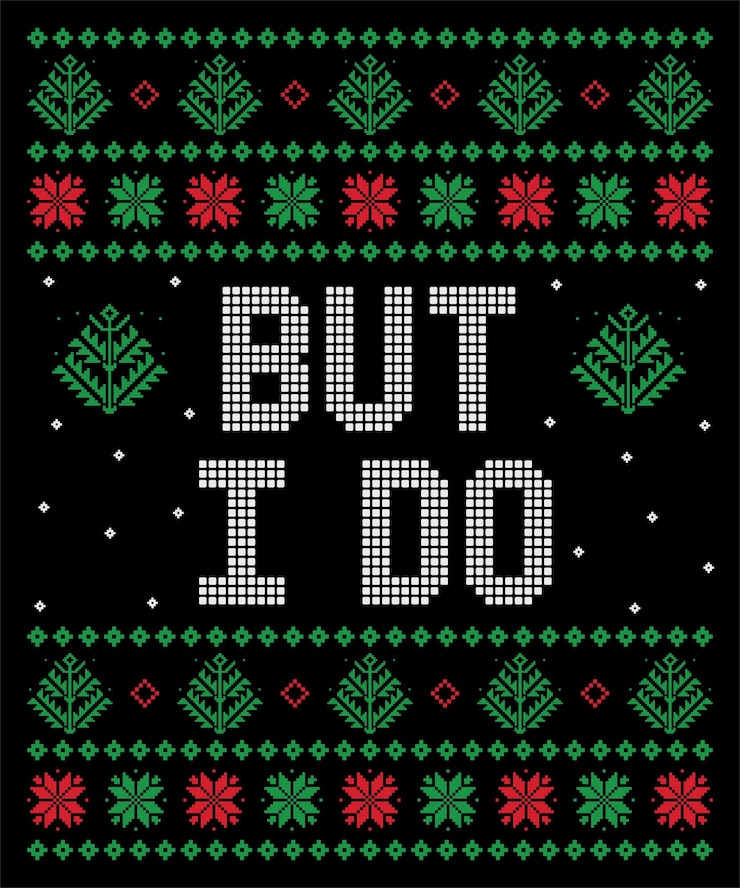 Vector but i do christmas t-shirt
