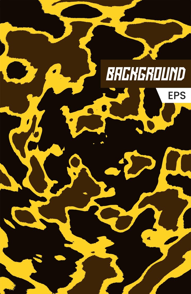 Vector camo abstract background pattern design