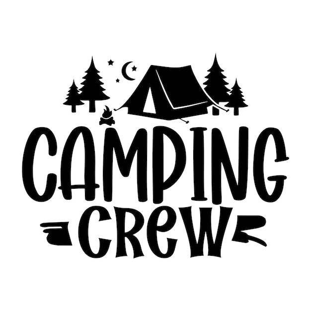 Camping SVG Design