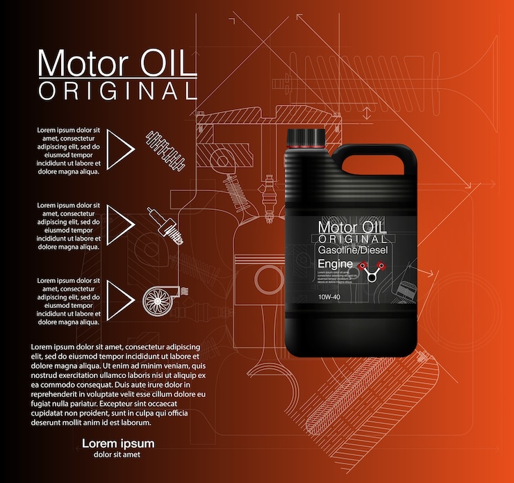  canister oil bottle engine, oil background,  illustration