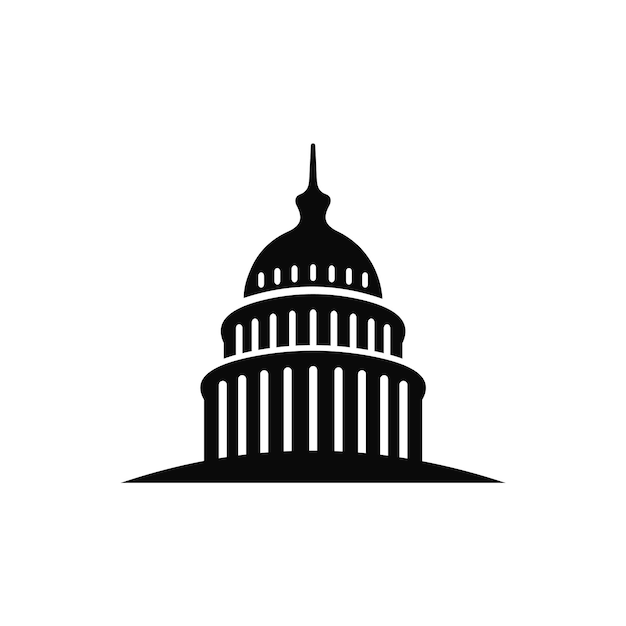 capitol vector icon logo