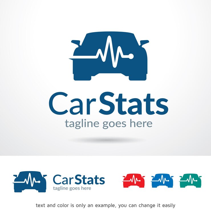 car health logo template design