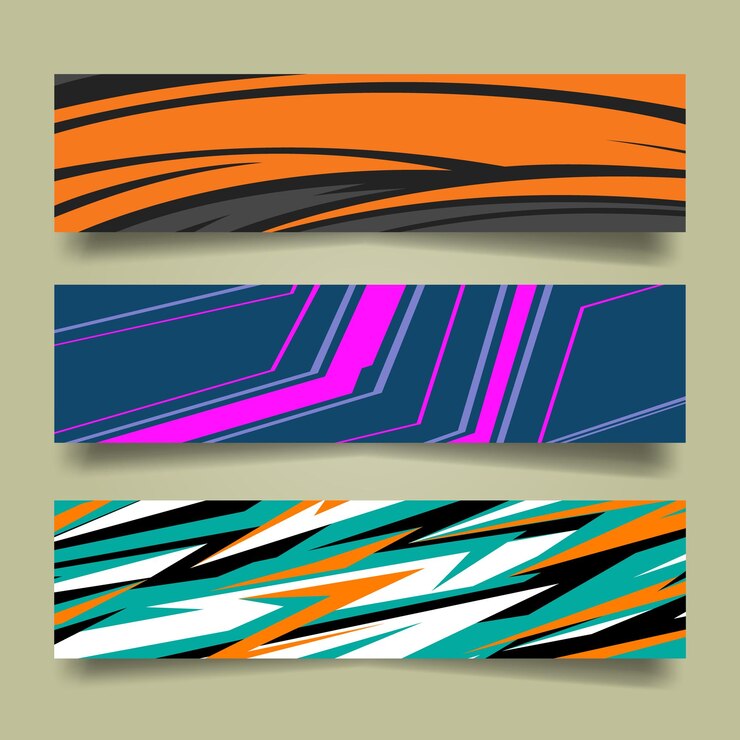 Vector car wrap abstract racing graphic background for vinyl wrap and stickers