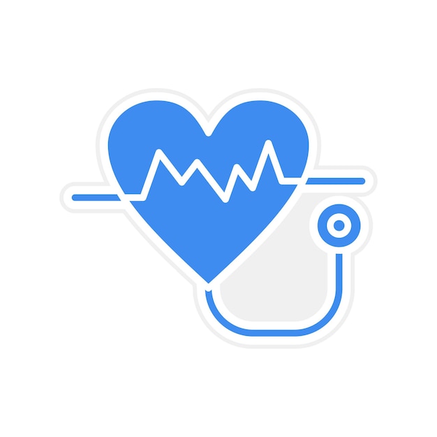 Cardiology icon vector image Can be used for Medicine