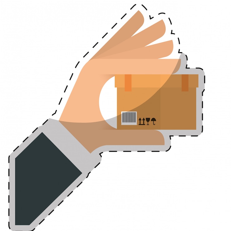 Vector cargo shipping or handling related icons image 