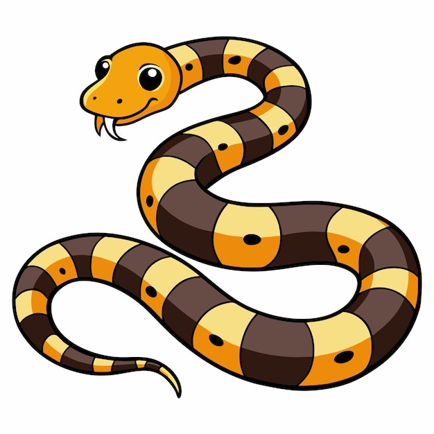 carpet python vector art design