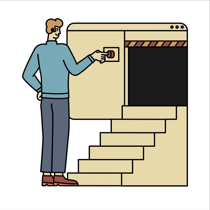 Vector cartoon flat design illustration vector design art