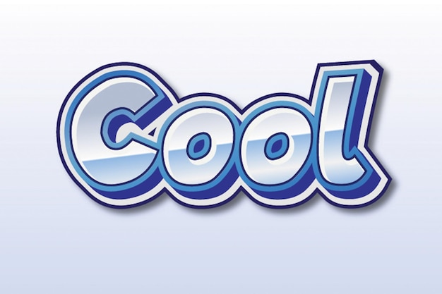 cartoon text effect font style