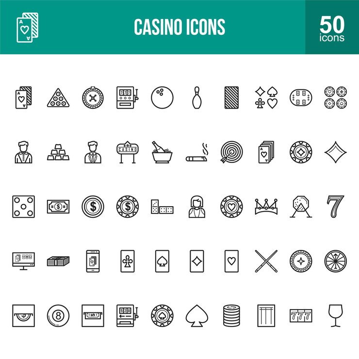 Casino Icons Set