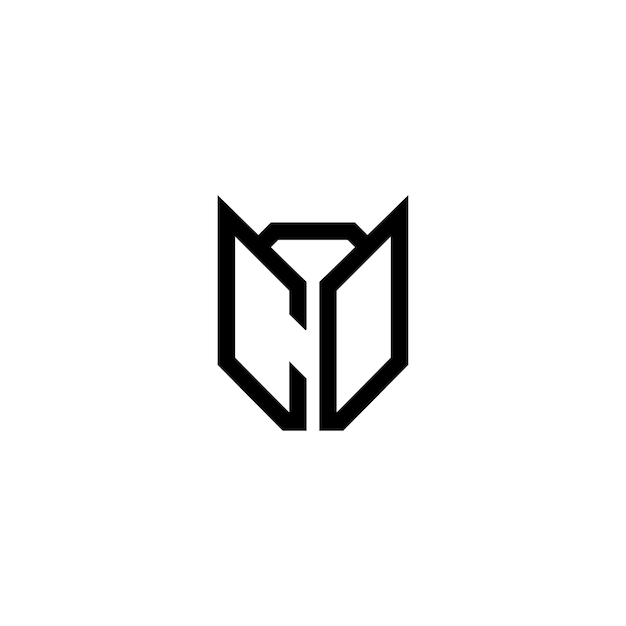 cd monogram logo design letter text name symbol monochrome logotype alphabet character simple logo