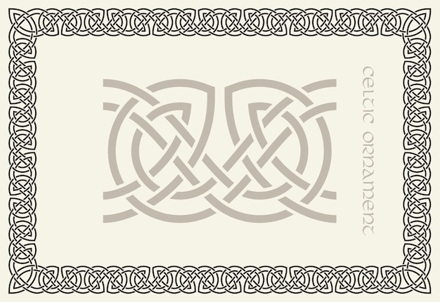 Celtic frame decore