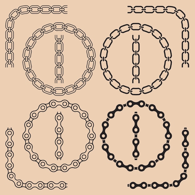 Chain illustrator brushes
