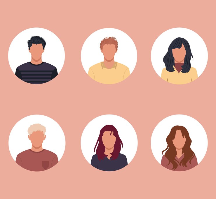 charactes illustrator icon vector
